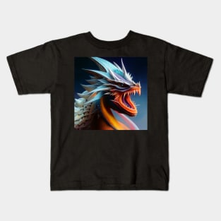 Crystal Dragons Series #04: Chroma Rageborn Kids T-Shirt